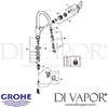 Grohe Eurostyle Cosmopolitan Single-Lever Sink Mixer Tap Spares